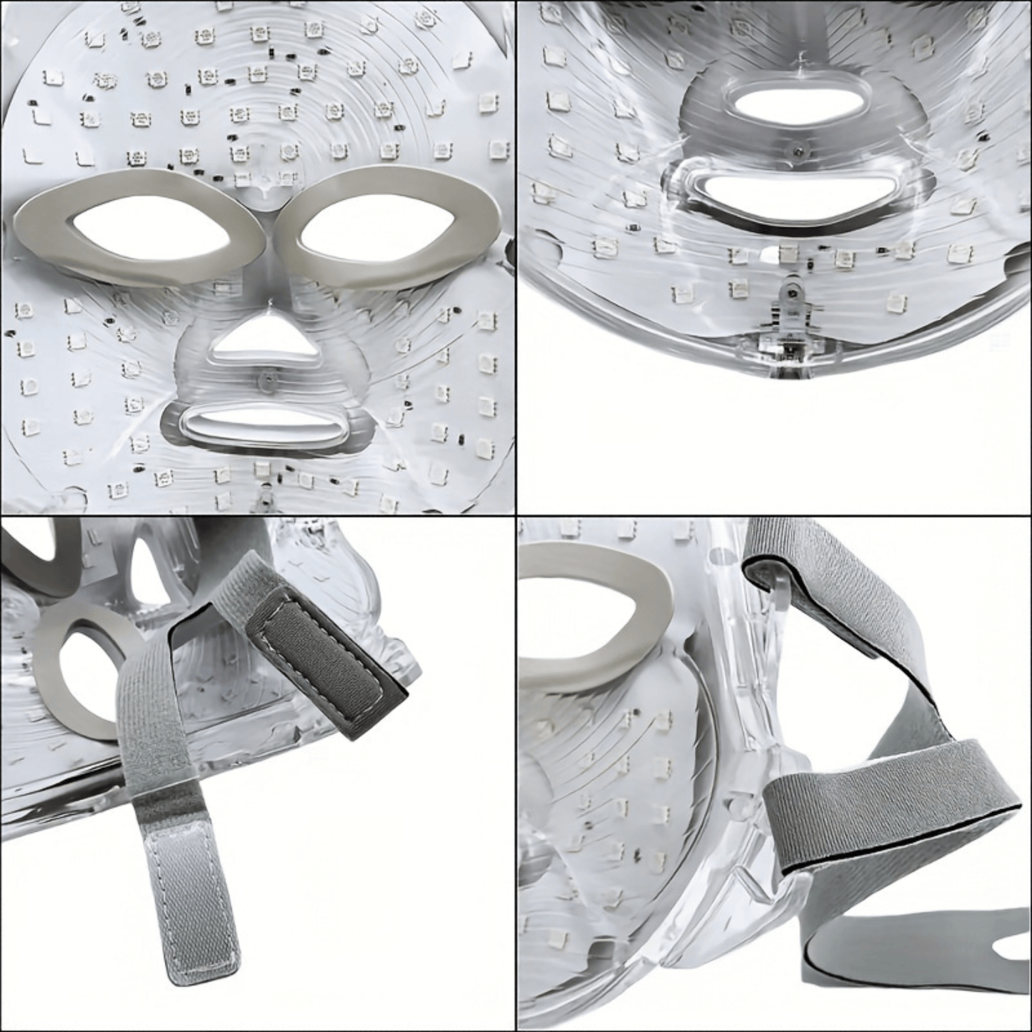 LED-väriterapia kasvonaamio - 7 toimintoa