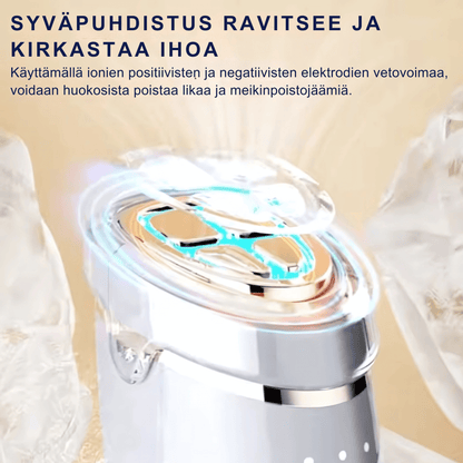 RF & EMS kiinteyttävä kauneuslaite LED-valoterapia - lämpö, kylmä & värähtely ihon hoitoon