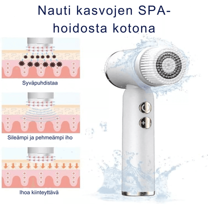 Ladattava 6 in 1 kasvopuhdistusharja